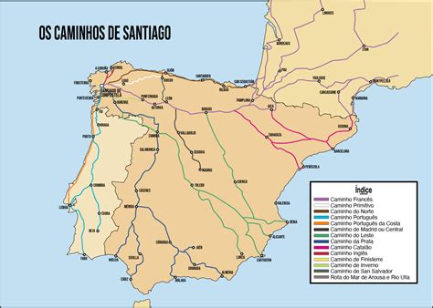 remar santiago de compostela|Caminho de Santiago: Etapas, Rotas e mapas para。